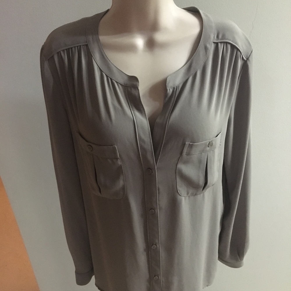 Loft Button Down Blouse